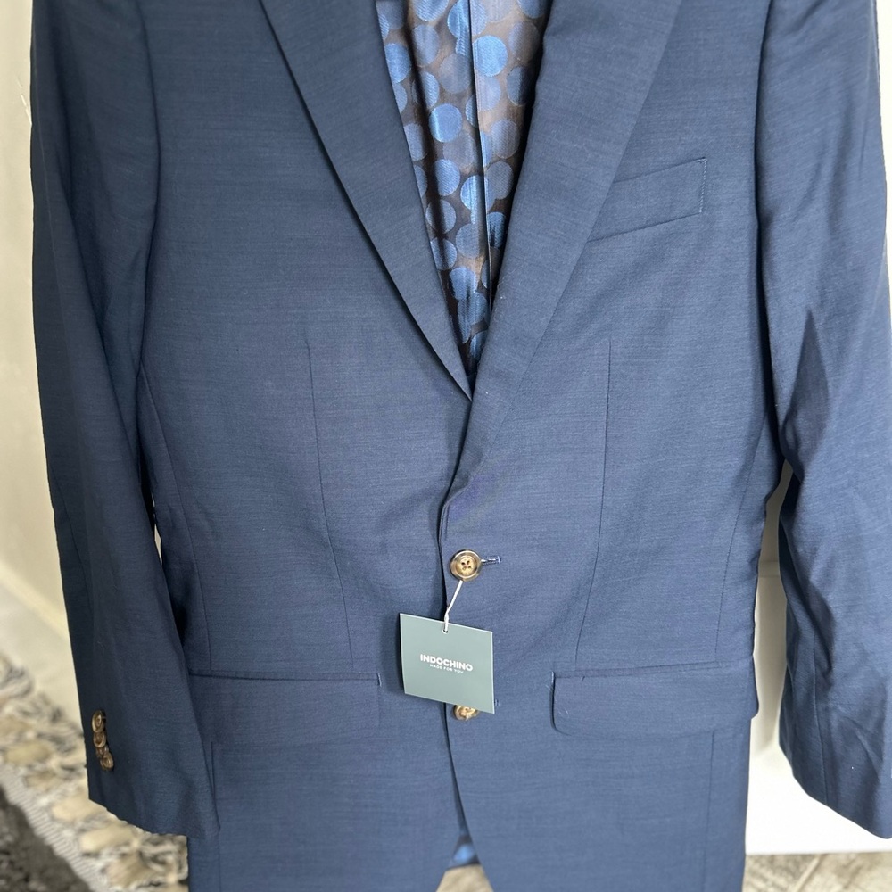Indochino Blue NEW sport coat